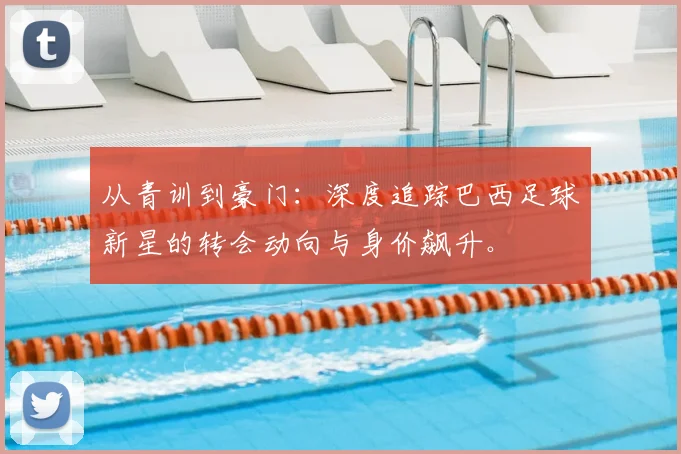 从青训到豪门：深度追踪巴西足球新星的转会动向与身价飙升。